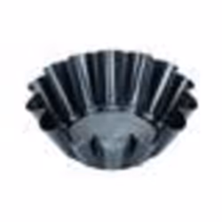 Moule à brioche - IBILI - 21 x 7 cm - Métal antiadhérent - Compatible lave-vaisselle - Noir