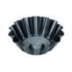 Moule à brioche - IBILI - 21 x 7 cm - Métal antiadhérent - Compatible lave-vaisselle - Noir