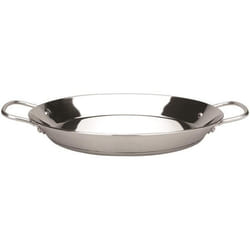 Poêle à paella - IBILI - Premier - 40 cm - Acier inoxydable - 9 portions