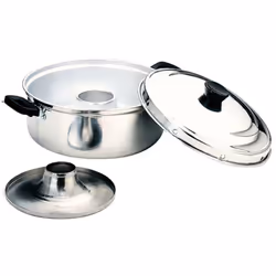Casserole Ibili 32 cm - La cocotte Ibili 32 cm est fabriquée en aluminium poli avec des poignées en bakélite. Son fond est ni ...