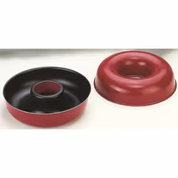 Moule à Savarin - Ibili - 355828 - Aluminium Antiadhésif - 28 cm - Rouge Mouchété Noir