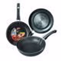 IBILI - Poêle à frire avec panier Indubasic 26 cm Aluminium Antiadhésif Compatible avec l’induction