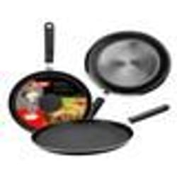 IBILI - Poêle à crêpes Indubasic 26 cm Aluminium Antiadhésif Compatible avec l’induction