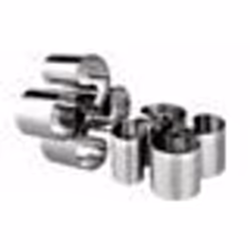 EMPORTE-PIECE INOX FORME CROIX BASQUE - DIMENSIONS 10 CM - HAUTEUR 4.5 CM - PASSE AU FOUR ET AU LAVE-VAISSELLE