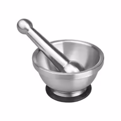 Conçu en inox, ce mortier est idéal pour moudre et piler les épices, les herbes et les préparations pour vos cocktails ! pour ...