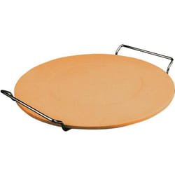 Ibili 778333 Pierre pour Pizza avec support 33 cm
