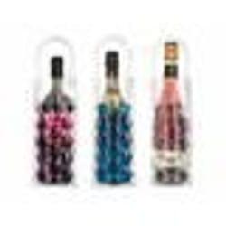 SAC DE REFRIGERATION POUR BOUTEILLE . SAC PLASTIQUE. GEL REFRIGERANT SUR 2 FACES. HAUTEUR 25 CM - LARGEUR 10 CM. EXISTE EN 3 COUL...