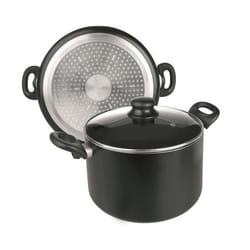 IBILI - Marmite avec couvercle en verre Aluminium 20 cm Antiadhésif Compatible avec l’induction