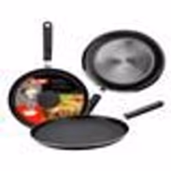Poêle à crêpes - IBILI - Indubasic - 23 cm - Aluminium - Antiadhésif - Induction