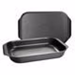 Plat à four / Grill - Ibili - 401534 - Fonte daluminium anti-adhérente - 40x26 cm - Épaisseur 5 mm