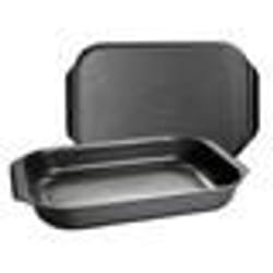 Plat à four / Grill - Ibili - 401534 - Fonte daluminium anti-adhérente - 40x26 cm - Épaisseur 5 mm