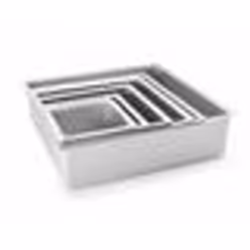 Moule carré droit extra haut 20 x 20 x 10