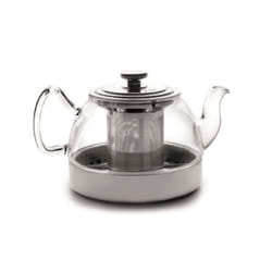 Théière en Verre - Ibili - 08 L - Compatible Induction - Filtre Inclus - Borosilicate
