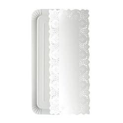 Ibili 729502 support pour gâteau Gris, Blanc Rectangle