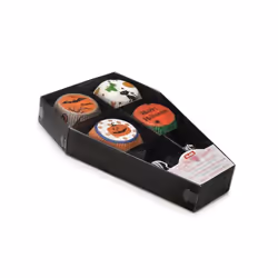 Ibili 737000, Boîte emballage cadeau, Noir, Monochromatique, 75 mm