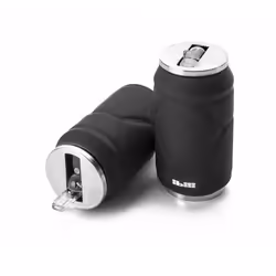 Ibili - Cannette Isotherme Ball 330 ml Acier Inoxydable 18/10 Douce Au Toucher Double Paroi Réutilisable