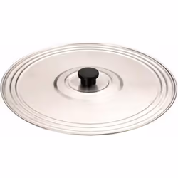 Ibili 715737 Couvercle à usage multiple 37 cm en Inox (sans trous)