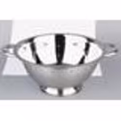 PASSOIRE SUR PIED MINI INOX -DIAMETRE 14 CM - PASSE E LAVE-VAISSELLE.