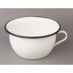 Pot de Chambre - Ibili - 903522 - Acier émaillé - 22 cms - Blanc