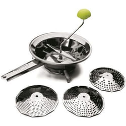 Ibili 765324 Moulin a legumes Inox 18/10 24 cm de diametre