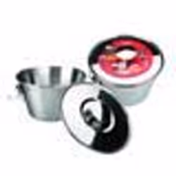 Ibili 651618 Moule à Pudding avec Couvercle 18 cm