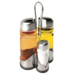 Ibili 768500 Set 4 pièces pour salade (Huilier+Vinaigrier+Salière+Poivrière)