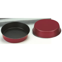 Moule à manqué - IBILI - Venus - 30 cm - Aluminium - Antiadhésif - Rouge mouchété noir