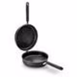 IBILI - Poêle à tortillas Natura 20 cm Aluminium Antiadhésif style pierre Compatible avec l’induction