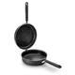 IBILI - Poêle à tortillas Natura 20 cm Aluminium Antiadhésif style pierre Compatible avec l’induction