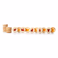 Ibili 8411922435498 moule pour cookies Bleu, Rose