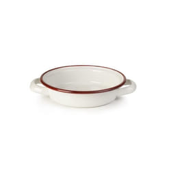 IBILI 909818 Plat à Œuf Acier Blanc 18 x 25 x 5 cm