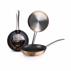 Poêle - IBILI - Natura Copper - 30 cm - Aluminium - Antiadhésif - Compatible induction