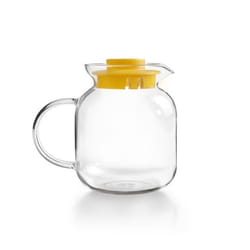 Pichet en Borosilicate - Ibili - 12 L - Résistant à la chaleur - Compatible micro-ondes - Jaune
