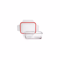 La boîte à lunch rectangulaire en borosilicate IBILI est une option idéale pour conserver et transporter les aliments. D'une ...