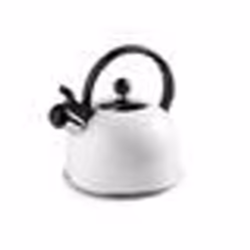Ibili - Cafetière Silbante Blanche 25 Litres Acier Inoxydable Compatible avec les Plaques à Induction