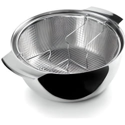 Friteuse - IBILI - Induktion - 24 cm - Acier inoxydable - 4.5L - Compatible tous feux