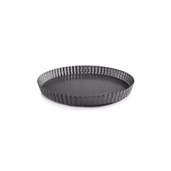 Moule à tarte - IBILI - 30 cm - Acier antiadhésif - Fond amovible - Perforé pour cuisson optimale