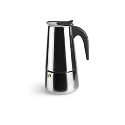 Cafetière à Expresso Moka - Ibili - 4 Tasses - Acier Inoxydable - Compatible Induction - 185 ml