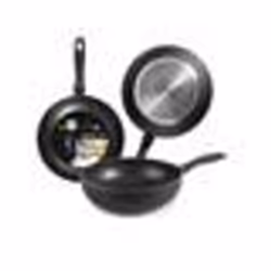 IBILI Fusion - Poêle Profonde Antiadhésive (26 cm) - Aluminium - Full Induction