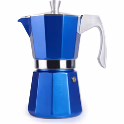 Ibili IB-623012, Cafetière à moka, 0,6 L, Bleu, 12 tasses, 1 pièce(s)