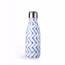 BOUTEILLE ISOTHERME DOUBLE PAROI 350 ML ZIGZAG