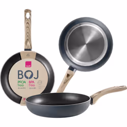 Ibili IB-505018, Rond, Poêle polyvalente, Noir, Vitrocéramique, Gaz, Induction, 18 cm, 1 pièce(s)