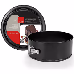 Ibili IB-820926, Anneau de gâteau, Rond, Noir, Acier, 100 mm, 100 mm