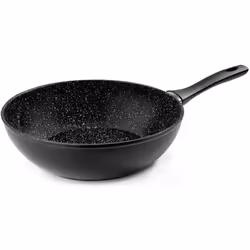 Wok Antiadhésif - IBILI - Natura - 24 cm - Aluminium - Full Induction