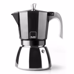 Ibili Elba, 0,3 L, Fonte d'aluminium, Acier inoxydable, Noir, 11 cm