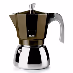Ibili Elba, 0,45 L, Fonte d'aluminium, Acier inoxydable, Marron, 12 cm