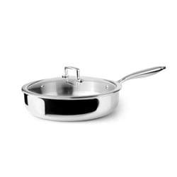 Sauteuse - Ibili - Triply Natural - 28 cm - Aluminium - Inox - Compatible tous feux