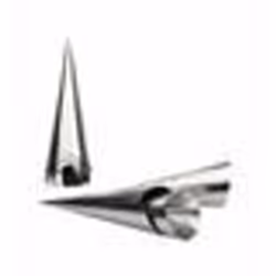 Moule à cornets - IBILI - Lot de 6 - Acier étamé - Longueur 12 cm - Passe au lave-vaisselle