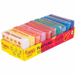 Etui de 10 pâtes à modeler Jovi assortiment de couleur 50g