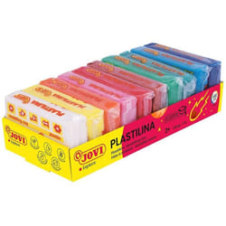 Etui de 10 pâtes à modeler Jovi assortiment de couleur 50g